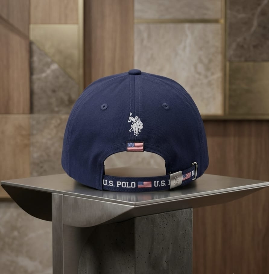 Vintage 1890 Embroidered Baseball Cap in Pakistan | Navy Blue Cotton Cap