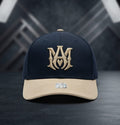 Amiri Navy & Beige Two-Tone Baseball Cap in Pakistan | 3D Embroidered Cap