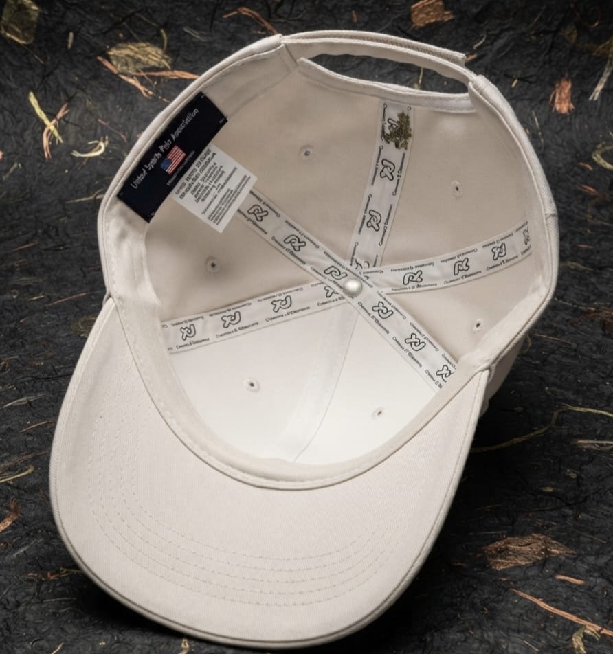 U.S. Polo Assn. 1890 Off-White Cotton Cap – Premium Unisex Baseball Cap Pakistan
