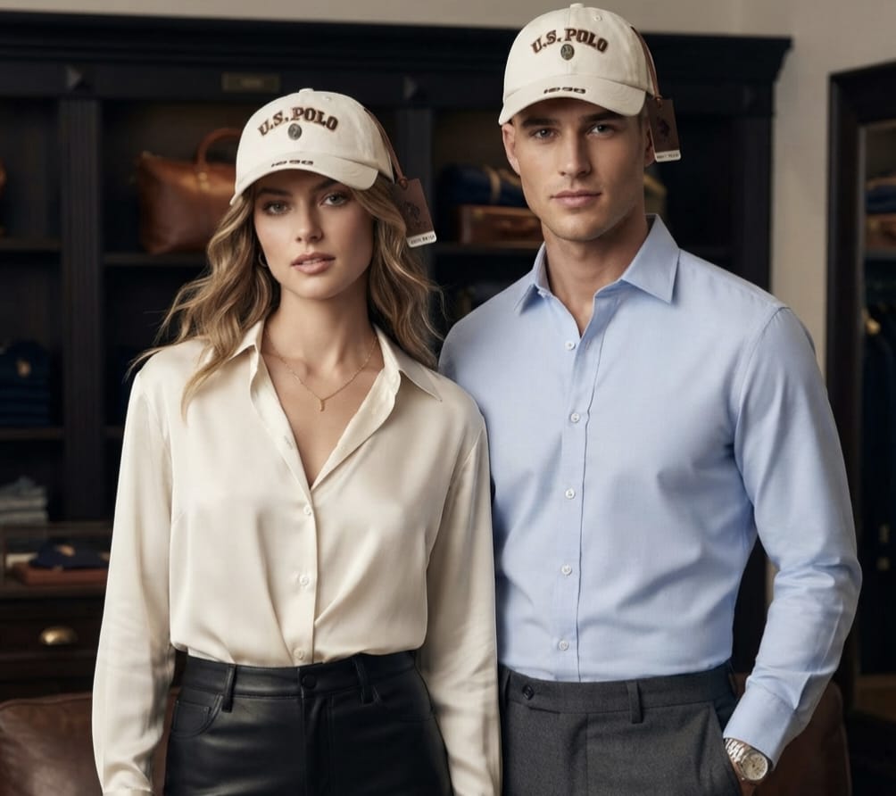 U.S. Polo Assn. 1890 Off-White Cotton Cap – Premium Unisex Baseball Cap Pakistan