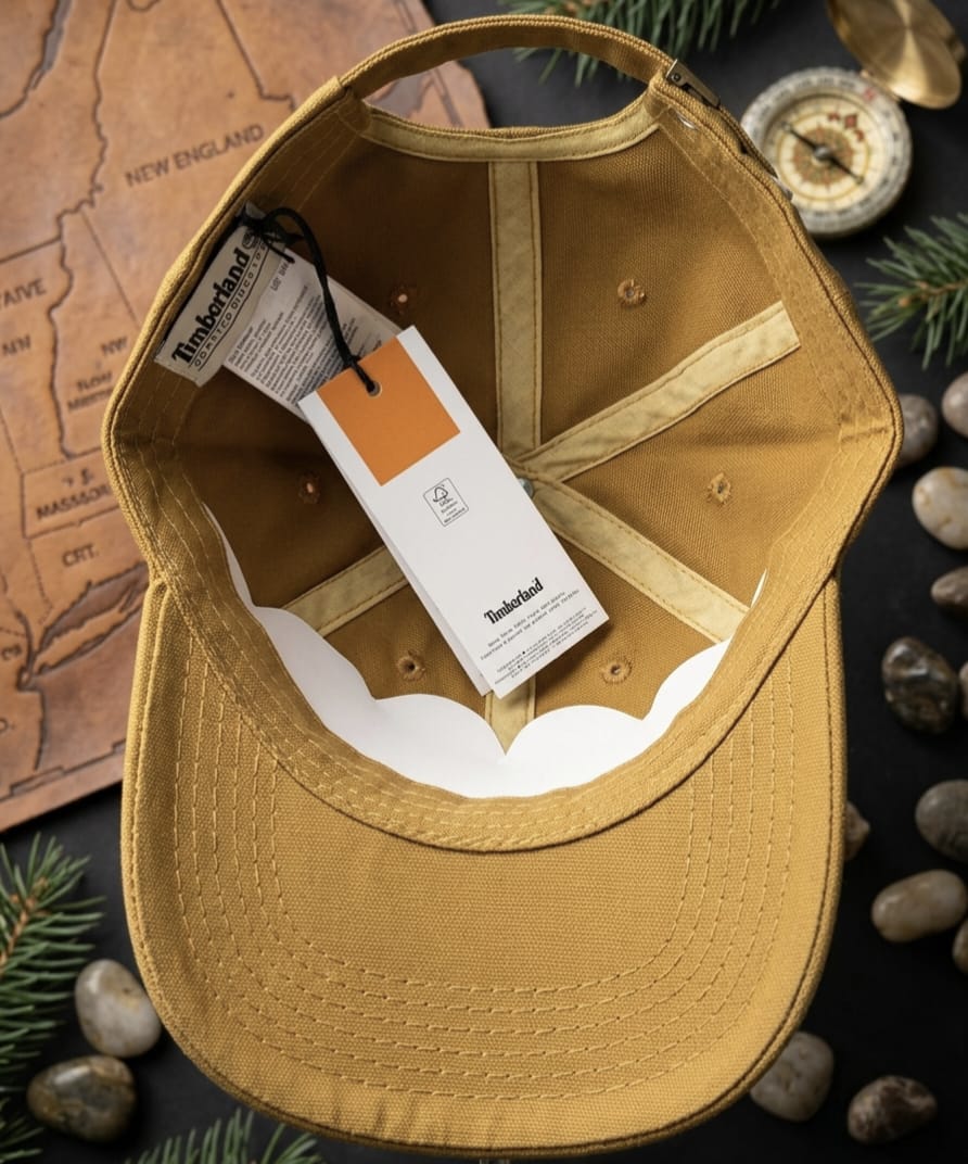 Timberland Tan Tree Logo Embroidered Baseball Cap in Pakistan | Unisex Cap