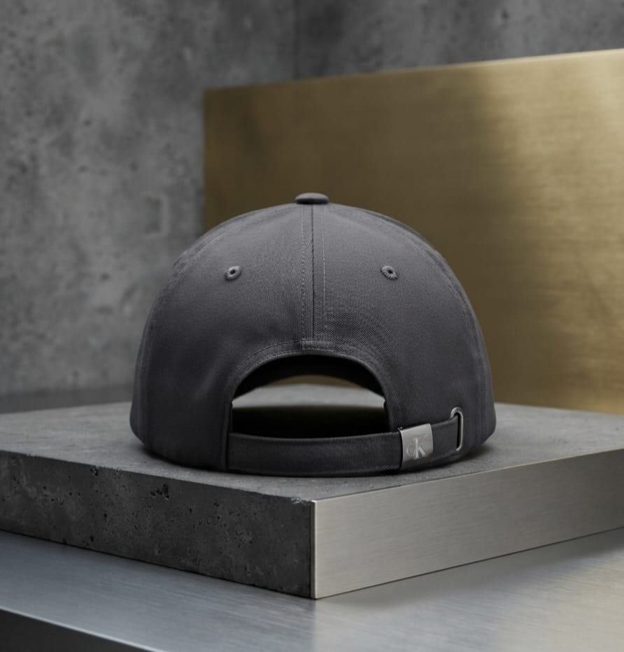 Calvin Klein Jeans Grey Baseball Cap in Pakistan | Embroidered Unisex Cap