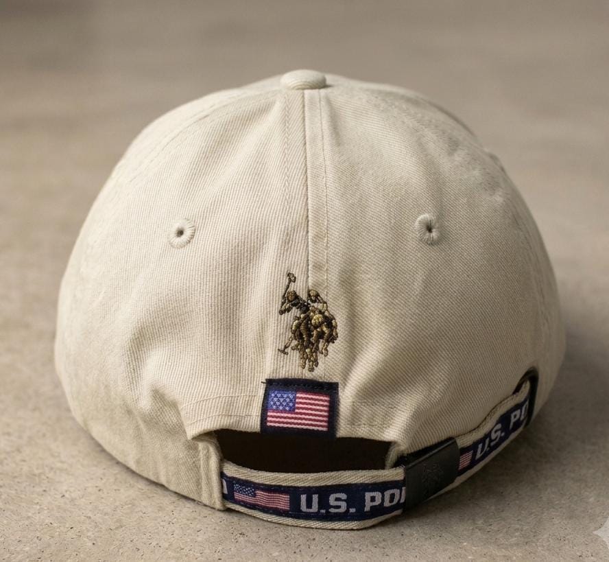 1890 Vintage Embroidered Beach Cap – Adjustable Unisex Cap