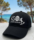 Kite Surf Ogliastra Black Embroidered Baseball Cap – Unisex Cap