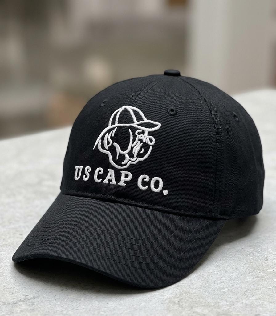 US Cap Co. Black Embroidered Baseball Cap in Pakistan | Unisex Cap