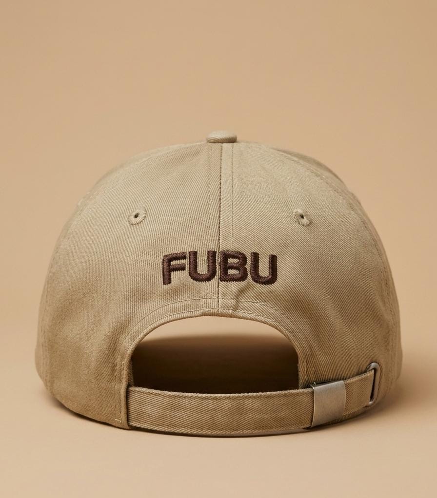 Vintage Emblem Khaki Baseball Cap in Pakistan | Beige Cotton Cap