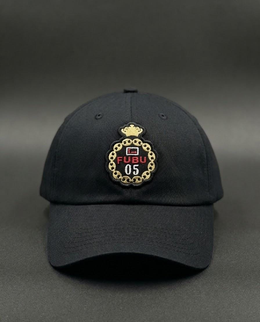 FUBU 05 Crown Crest Black Baseball Cap in Pakistan | Embroidered Cap
