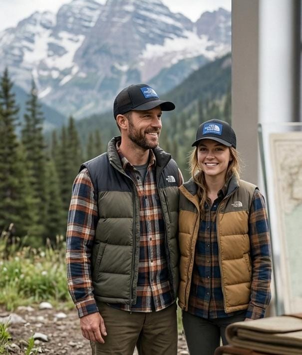 The North Face Black Mesh Trucker Cap in Pakistan | Blue Patch Outdoor Cap
