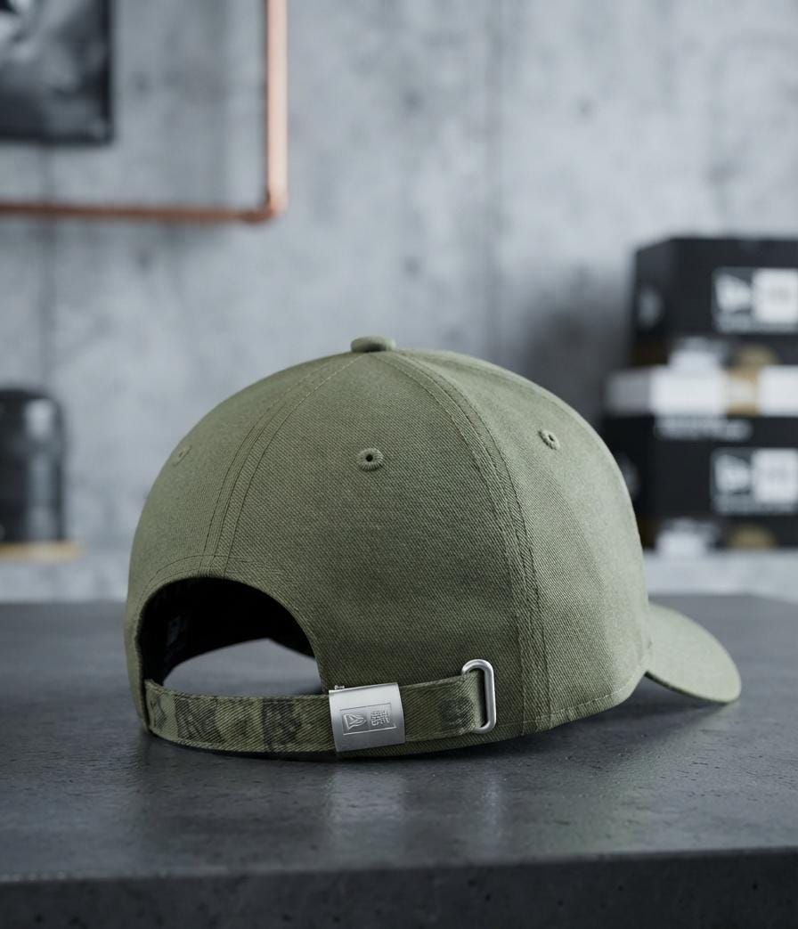 Olive Green NY Yankees Embroidered Baseball Cap - Premium Cotton