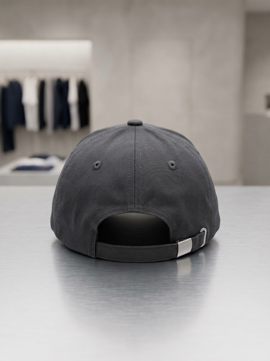 HUGO Red Logo Dark Grey/Charcoal Baseball Cap for Men