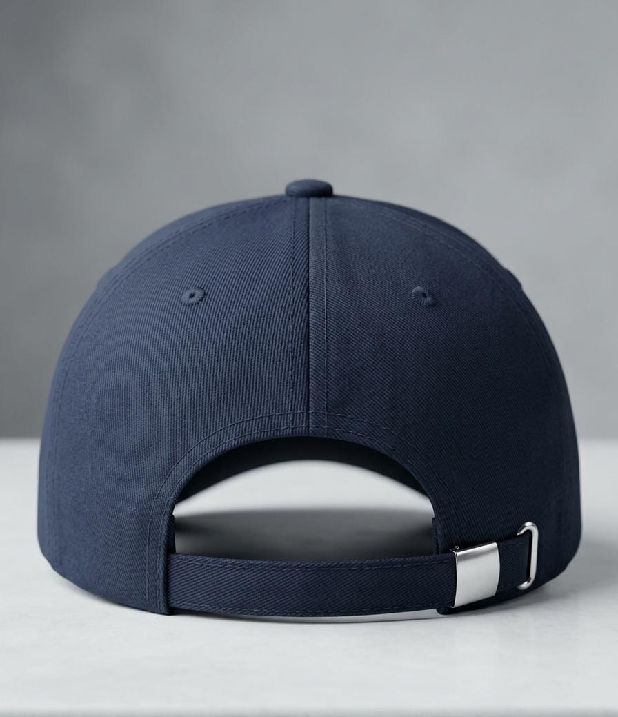 Classic Navy Blue HUGO Embroidered Baseball Cap
