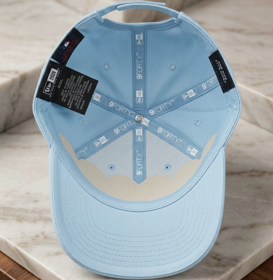 New York Yankees Light Blue Baseball Cap in Pakistan | NY Embroidered Unisex Cap