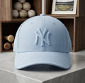 New York Yankees Light Blue Baseball Cap in Pakistan | NY Embroidered Unisex Cap